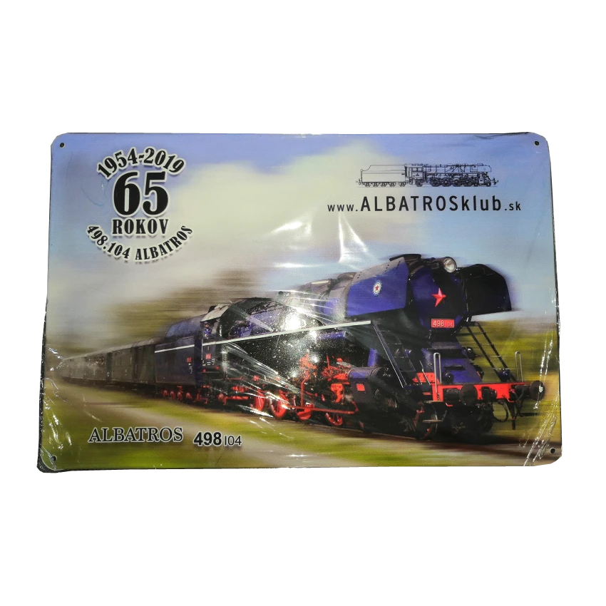 Smaltovaná tabuľka Albatros malá