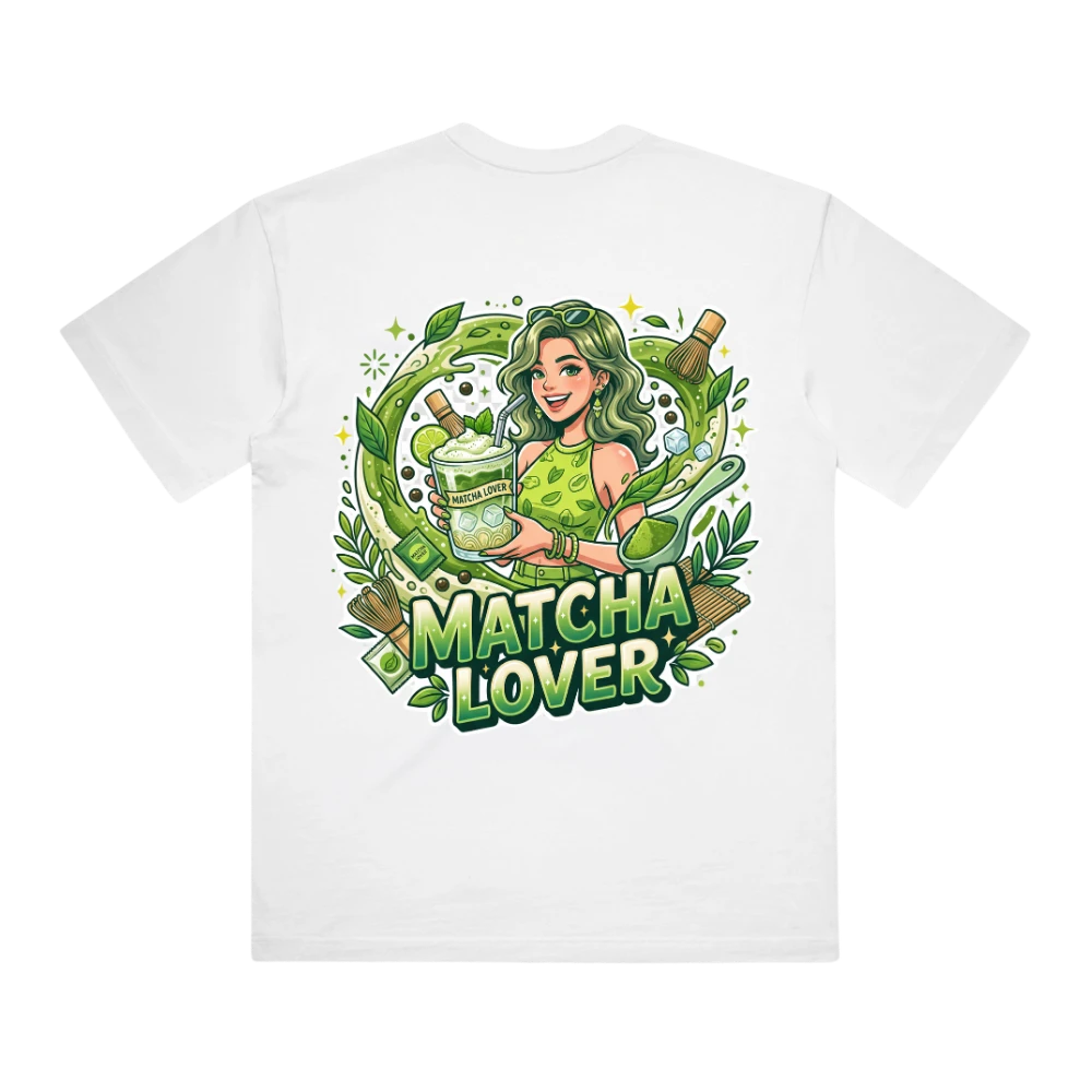 Matcha Girl Mascot, oversize