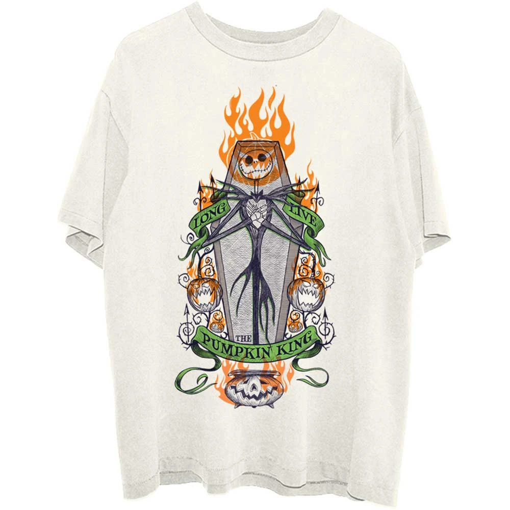 The Nightmare Before Christmas Orange Flames Pumpkin King