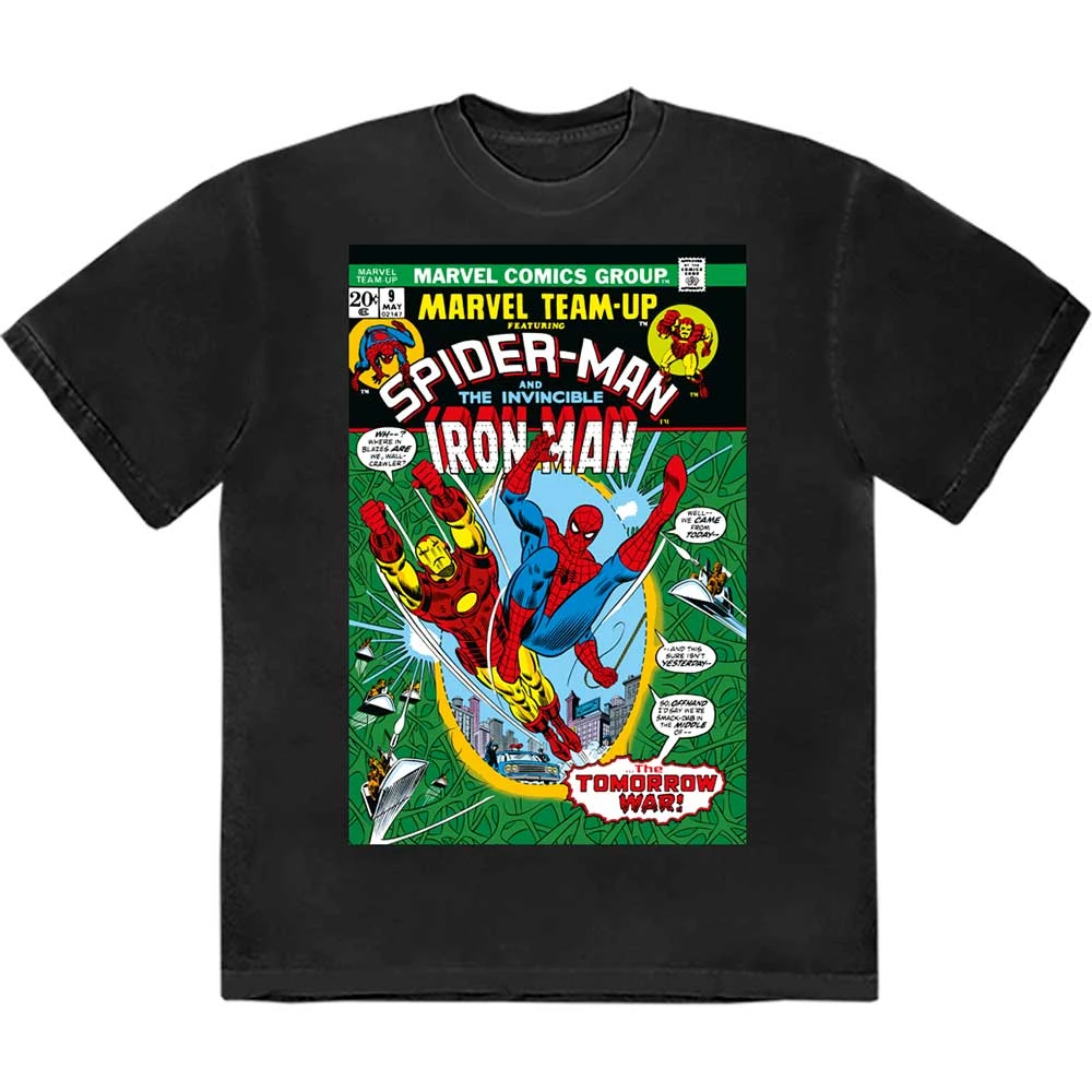 Spiderman & Iron Man Comic Cover