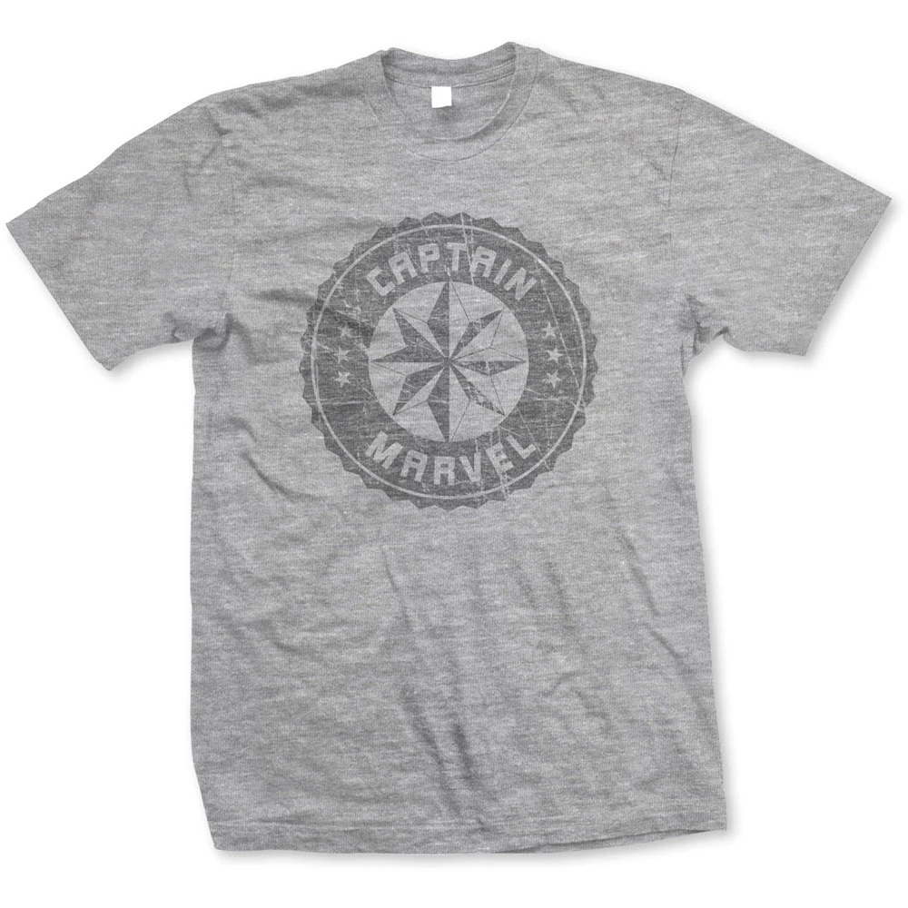 Captain Marvel Grey Circle