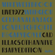 CD WESTBROOK, MIKE - LIVE 1972