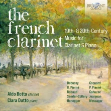 CD BOTTA, ALDO & CLARA DUTTO - FRENCH CLARINET