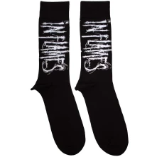 In Flames, Ponožky Logo, Unisex, Čierna