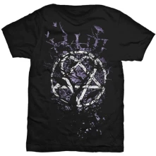HIM, Tričko Crows, Unisex, Čierna