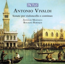CD MOSTACCI, ANTONIO / BOLOG - VIVALDI: SONATAS FOR CELLO & CONTINUO