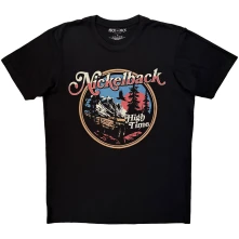 Nickelback, Tričko High Time, Unisex, Čierna