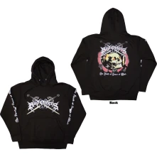 Bad Omens, Mikina Skull and Candles, Unisex, Čierna