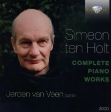 CD Veen, Jeroen Van - Simeon Ten Holt: Complete Piano Works