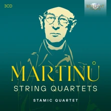 CD STAMIC QUARTET - MARTINU: STRING QUARTETS