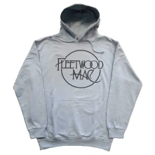 Fleetwood Mac, Mikina Classic Logo, Unisex, Modrá