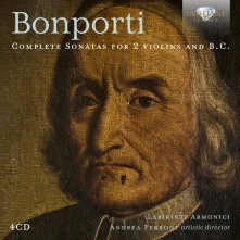 CD LABIRINTI ARMONICI & A... - BONPORTI: COMPLETE SONATAS FOR 2 VIOLINS AND B.C.