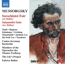 CD BOLLON, FABRICE - MUSSORGSKY: SOROCHINTSI FAIR (ED. BOLLON); SALAMMBO SUITE (ARR. BOLLON)