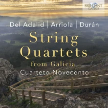 CD CUARTETO NOVECENTO - STRING QUARTETS FROM GALICIA