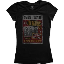 The Beatles, Tričko Live in Liverpool, Žena, Čierna