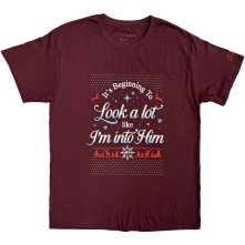 Michael Bublé, Tričko Into Him, Unisex, Červená
