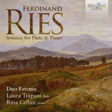 CD DUO ESTENSE - RIES SONATAS FOR FLUTE & PIANO
