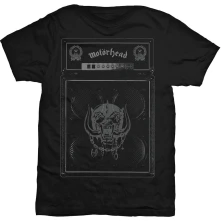 Motörhead, Tričko Amp Stack, Unisex, Čierna