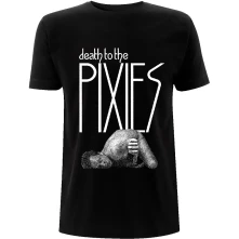 Pixies, Tričko Death To The, Unisex, Čierna