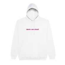 Call Dominika, Mikina Tekutá skutočnosť, unisex, Unisex, Biela