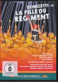 DVD DONIZETTI: LA FILLE DU...