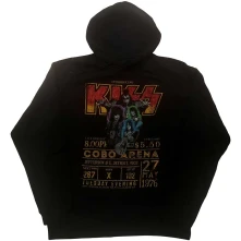 Kiss, Mikina Cobra Arena '76, Unisex, Čierna