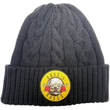 Guns N’ Roses, Čapica Circle Logo, Unisex, Čierna