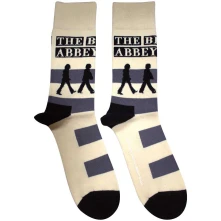 The Beatles, Ponožky Abbey Road Crossing, Unisex, Natural
