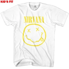 Nirvana, Tričko Yellow Smiley, Dieťa, Biela