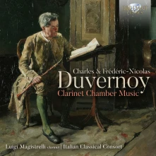 CD MAGISTRELLI, LUIGI & I... - CHARLES & FREDERIC-NICOLAS DUVERNOY: CLARINET CHAMBER MUSIC