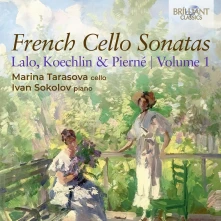 CD FRENCH CELLO SONATAS, LALO, KOECHLIN & PIERNE, VOL