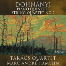 CD DOHNANYI: PIANO QUINTETS & STRING QUARTET NO 2