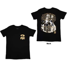 2Pac, Tričko Platinum, Unisex, Čierna