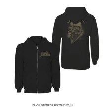 Black Sabbath, Mikina na zips Tour 1978, Unisex, Čierna