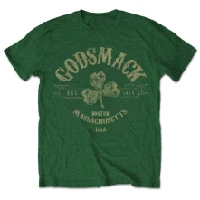 Godsmack, Tričko Celtic, Unisex, Zelená