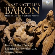 CD HOFSTOTTER, BERNHARD/BOZH - BARON: MUSIC FOR LUTE SOLO & LUTE AND RECORDER
