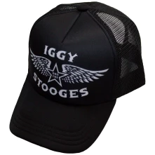 Iggy & The Stooges, Šiltovka Wings, Unisex, Čierna