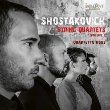 CD QUARTETTO NOUS - SHOSTAKOVICH STRING QUARTETS VOLUME 2