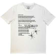Yungblud, Tričko Lovesick Lullaby, Unisex, Biela