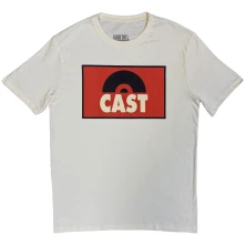 Cast, Tričko Square Logo Uni, Unisex, Natural