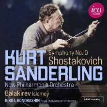 CD NEW PHILHARMONIA ORCHESTR - SHOSTAKOVICH: SYMPHONY NO. 10 - BALAKIREV: ISLAMEY (LIVE AT THE ROYAL FESTIVAL HALL, LONDON)