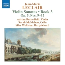 CD BUTTERFIELD, ADRIAN - LECLAIR: VIOLIN SONATAS BOOK 3