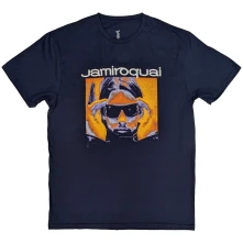 Jamiroquai, Tričko Orange Glow, Unisex, Modrá