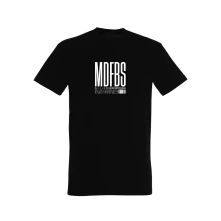 Moja Reč, Tričko Delik & Bengerer - MDFBS BARCODE, unisex, Unisex, Čierna