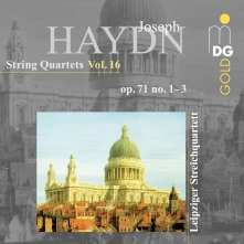 CD LEIPZIGER STREICHQUARTETT - JOSEPH HAYDN: STRING QUARTETS VOL. 16 - OP. 71
