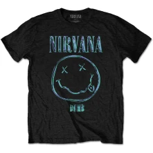 Nirvana, Tričko Dumb, Unisex, Čierna