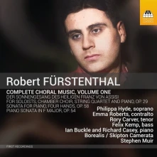 CD HYDE, PHILIPPA / EMMA ROB - ROBERT FURSTENTHAL: COMPLETE CHORAL MUSIC VOL. 1
