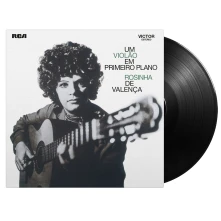 Vinyl Um Violao Em Primeiro Plano