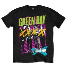 Green Day, Tričko Hypno 4, Unisex, Čierna
