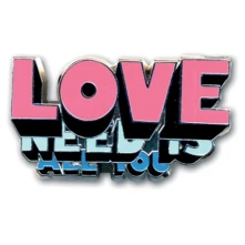 Odznak All you need is love